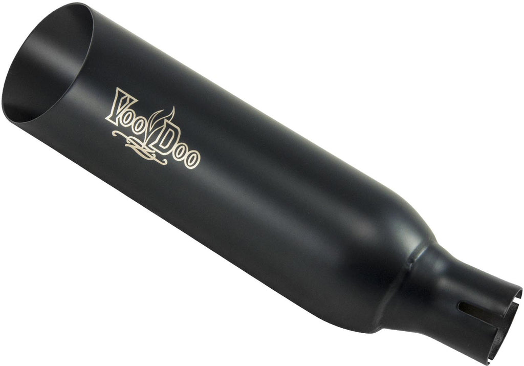 VOODOO SHORTY SLIP-ON EXHAUST BLACK VEEX300L3B