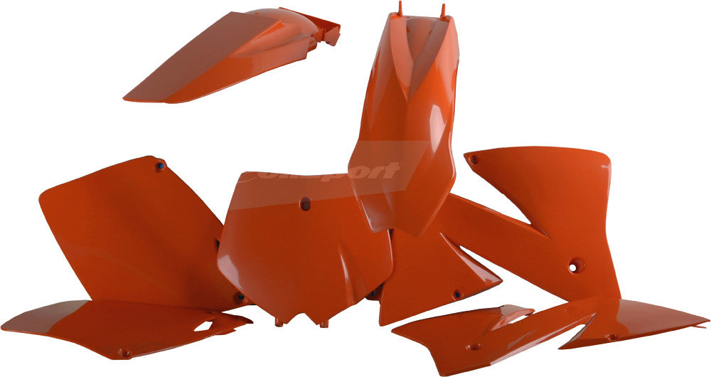 POLISPORT PLASTIC BODY KIT ORANGE 90101