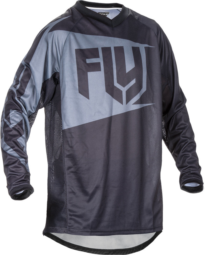 FLY RACING PATROL JERSEY BLACK/GREY 3X 370-6403X-atv motorcycle utv parts accessories gear helmets jackets gloves pantsAll Terrain Depot