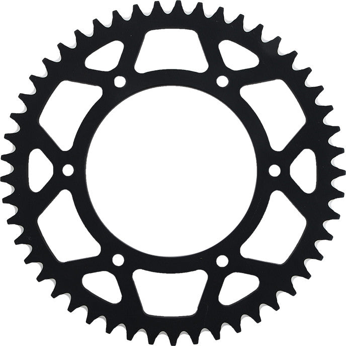 SUPERSPROX ALUMINUM SPROCKET 49T BLACK RAL-990-49-BLK