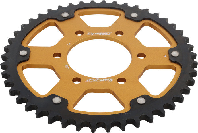 SUPERSPROX STEALTH SPROCKET 46T GOLD RST-488-46-GLD