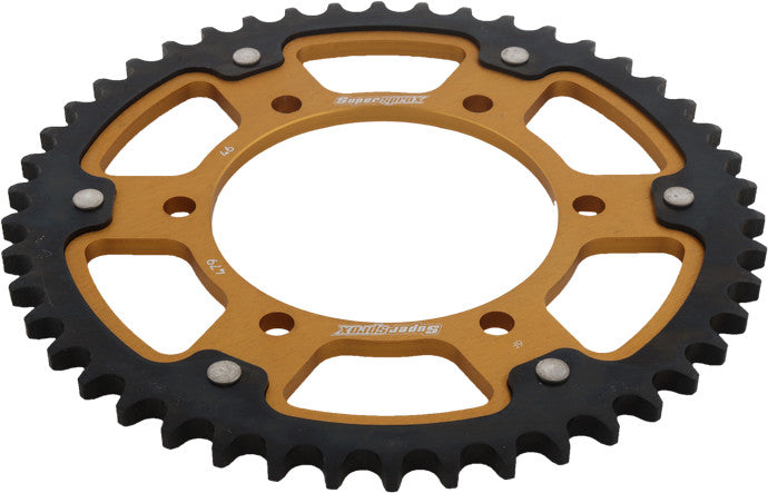 SUPERSPROX STEALTH SPROCKET 46T GOLD RST-479-46-GLD