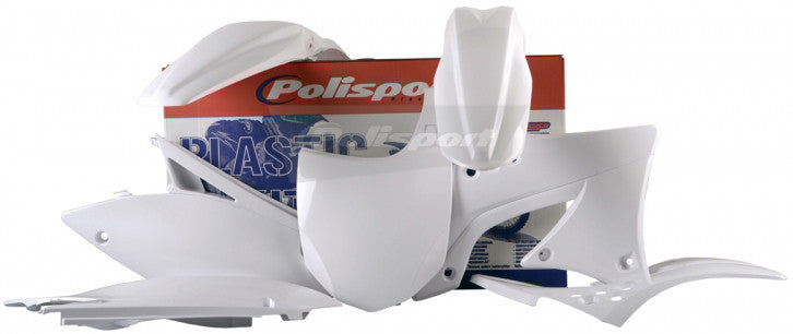 POLISPORT PLASTIC BODY KIT WHITE 90217