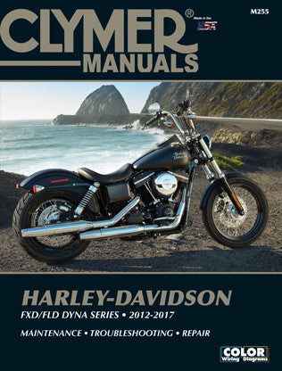 CLYMER REPAIR MANUAL H-D DYNA M255