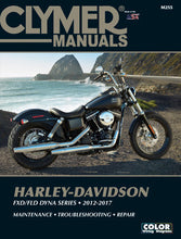 Load image into Gallery viewer, CLYMER REPAIR MANUAL H-D DYNA M255