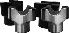 Load image into Gallery viewer, WILD 1 CHUBBY RISERS BLACK 1.5&quot; STRAIGHT WO525B