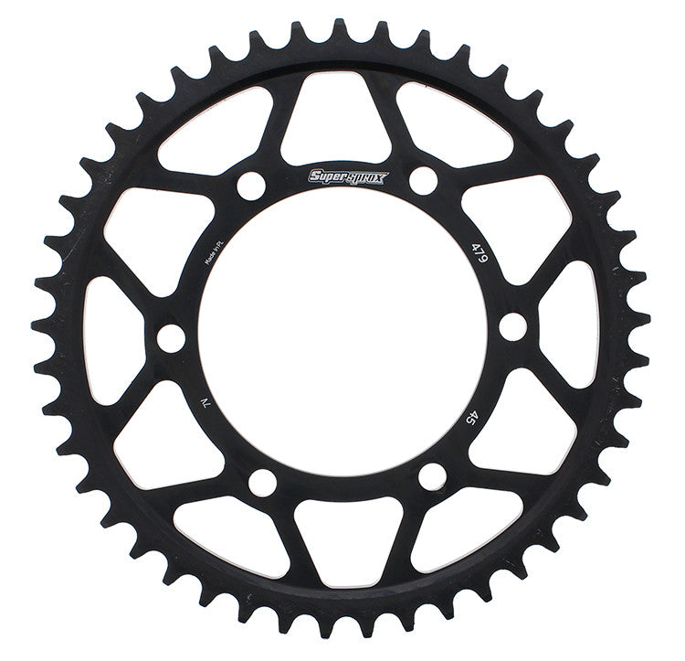 SUPERSPROX STEEL SPROCKET 45T BLACK RFE-479-45-BLK