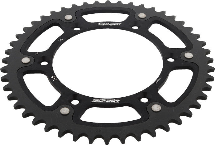 SUPERSPROX STEALTH SPROCKET 48T BLACK RST-245-48-BLK