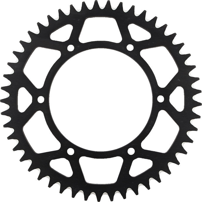 SUPERSPROX ALUMINUM SPROCKET 49T BLACK RAL-245-49-BLK