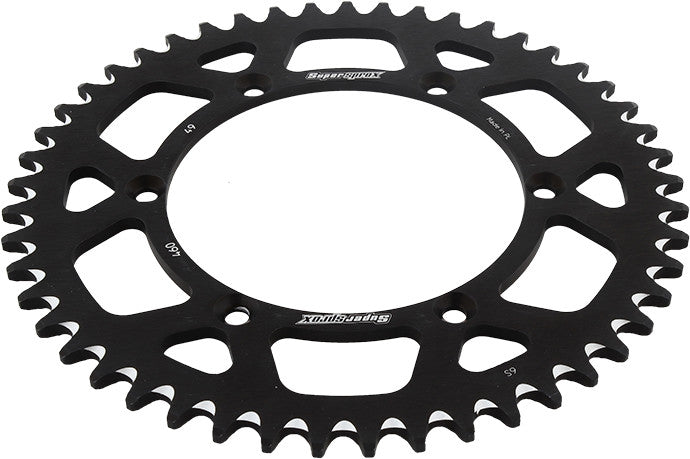 SUPERSPROX ALUMINUM SPROCKET 49T BLACK RAL-460-49-BLK