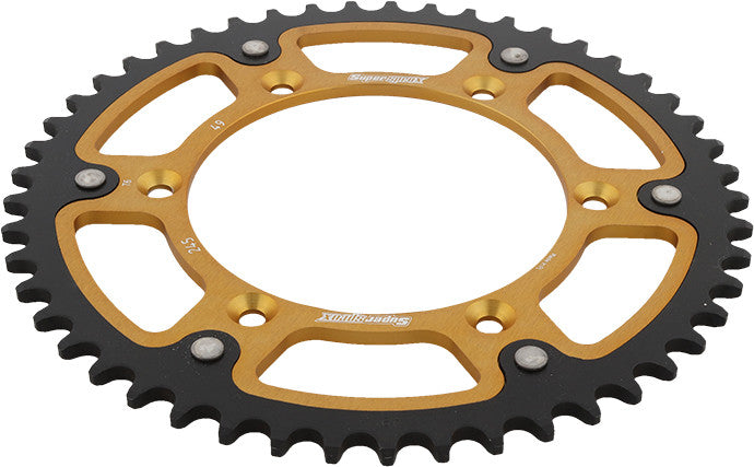 SUPERSPROX STEALTH SPROCKET 49T GOLD RST-245-49-GLD