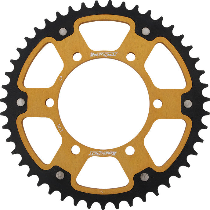 SUPERSPROX STEALTH SPROCKET 47T GOLD RST-2013-47-GLD