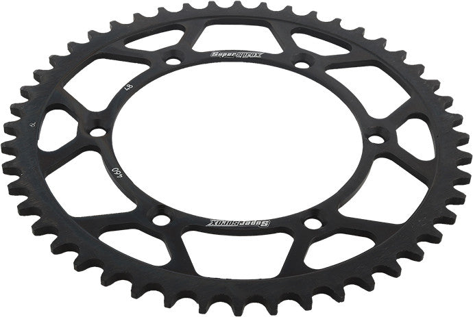 SUPERSPROX STEEL SPROCKET 48T BLACK RFE-460-48-BLK