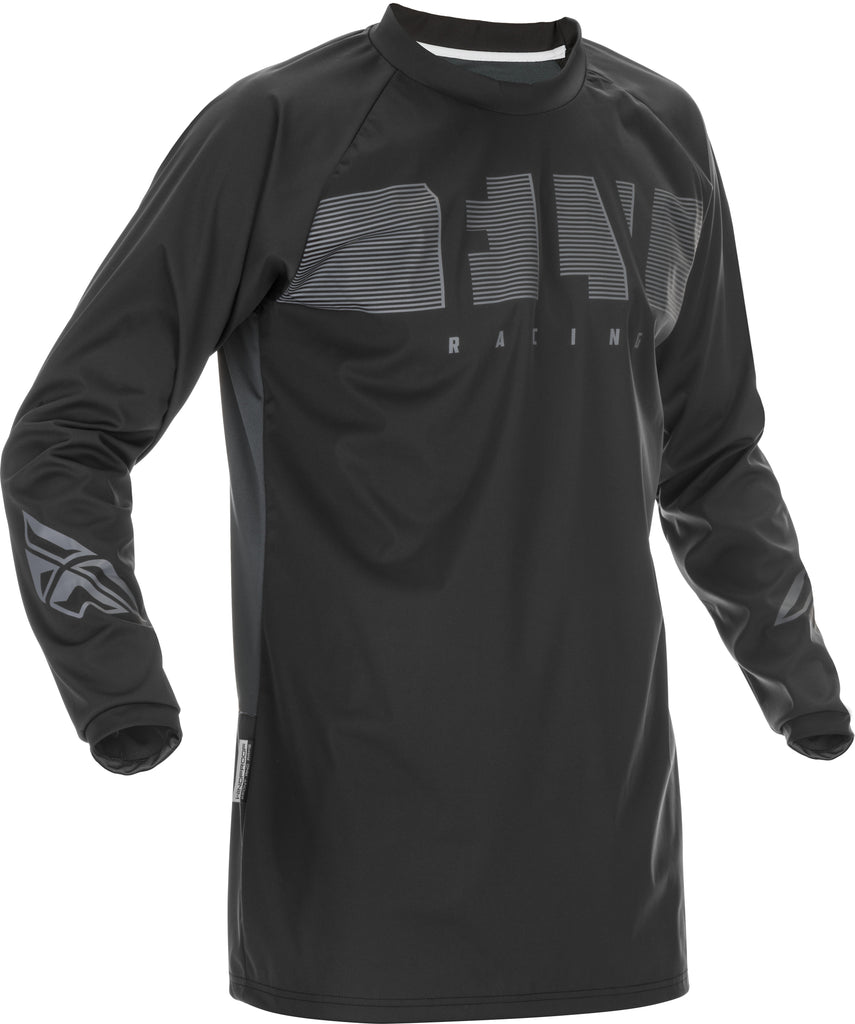 FLY RACING WINDPROOF JERSEY BLACK/GREY 2X 370-80102X