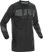 Load image into Gallery viewer, FLY RACING WINDPROOF JERSEY BLACK/GREY 2X 370-80102X