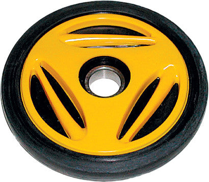 PPD IDLER WHEEL YELLOW 6.50"X25MM 04-400-07