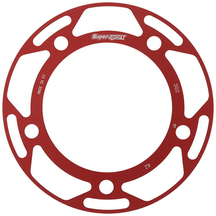 SUPERSPROX EDGE SPROCKET DISK RED RACD-302-42-RED