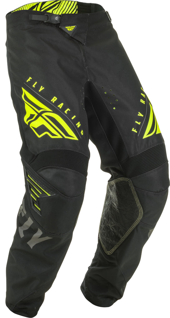 FLY RACING KINETIC K220 PANTS BLACK/GREY/HI-VIS SZ 18 373-53518