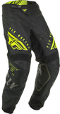 FLY RACING KINETIC K220 PANTS BLACK/GREY/HI-VIS SZ 24 373-53524