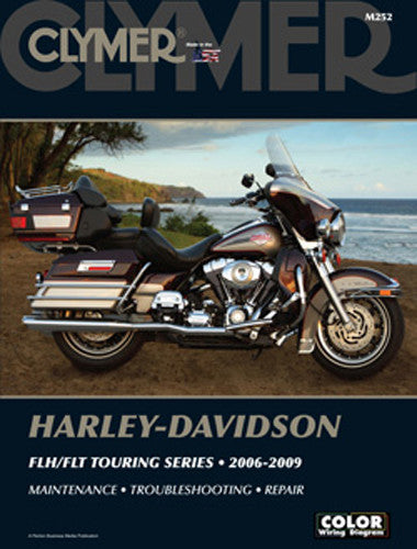 CLYMER REPAIR MANUAL HARLEY FLH/FLT CM252-atv motorcycle utv parts accessories gear helmets jackets gloves pantsAll Terrain Depot