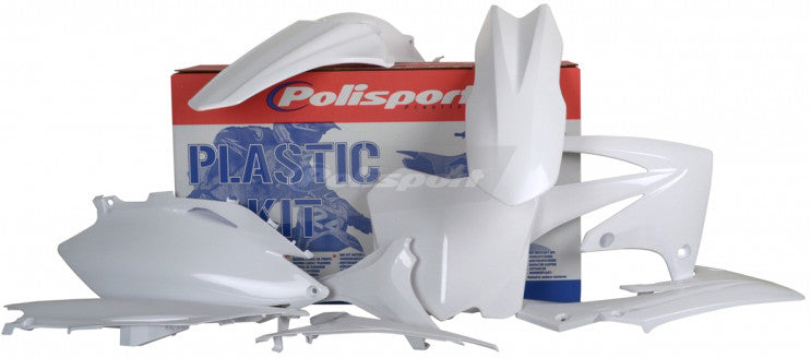 POLISPORT PLASTIC BODY KIT WHITE 90211