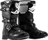 FLY RACING YOUTH MAVERIK BOOTS BLACK SZ 02 364-55102