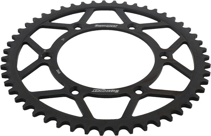 SUPERSPROX STEEL SPROCKET 51T BLACK RFE-990-51-BLK