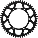 SUPERSPROX ALUMINUM SPROCKET 51T BLACK RAL-460-51-BLK