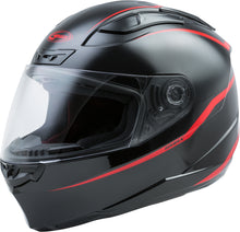 Load image into Gallery viewer, GMAX FF-88 FULL-FACE PRECEPT HELMET BLACK/RED XS G1884033