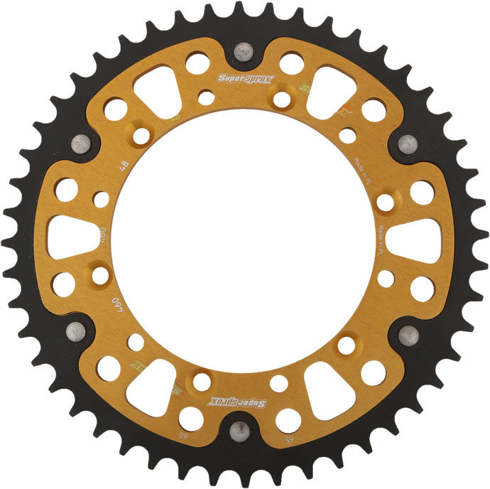 SUPERSPROX STEALTH SPROCKET 48T GOLD RST-460-48-GLD