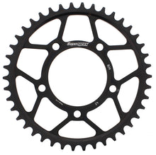 Load image into Gallery viewer, SUPERSPROX STEEL SPROCKET 42T BLACK RFE-829-42-BLK