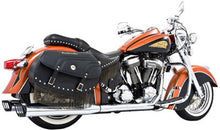 Load image into Gallery viewer, FREEDOM RACING DUALS CHROME W/BLACK TIP INDIAN IN00003