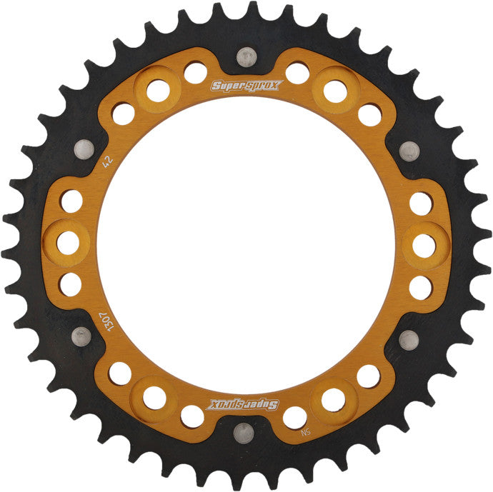 SUPERSPROX STEALTH SPROCKET 42T GOLD RST-1307-42-GLD