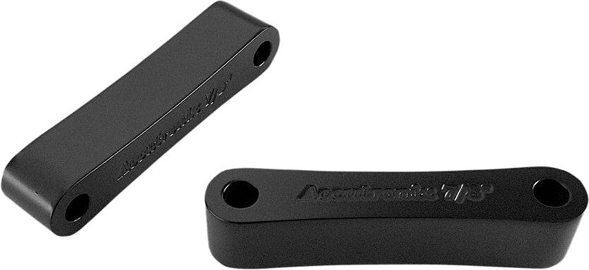 ACCUTRONIX SMOOTH FENDER SPACERS 49MMX5/8" BLACK TFS49-SF5/8B