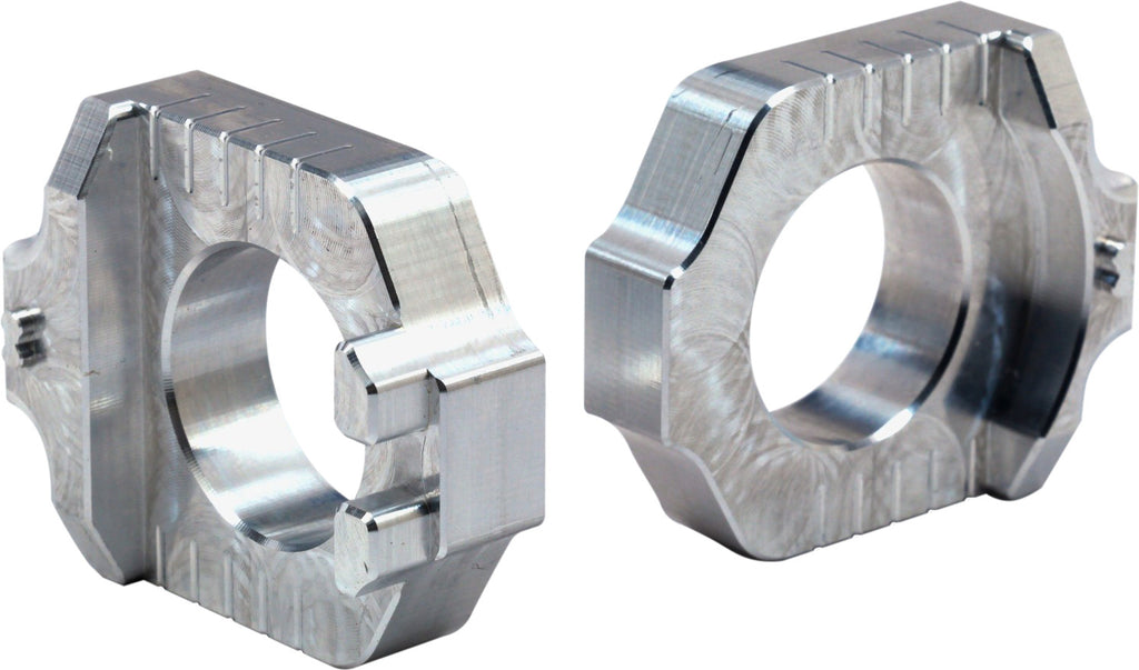 WORKS AXLE BLOCKS ELITE YAM SILVER 17-320