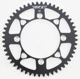 FLY RACING SPROCKET REAR 52T BLACK 201-52 BLK