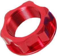 Load image into Gallery viewer, ZETA STEERING STEM NUT &amp; BOLT RED M22X30-P1.0 H12 ZE58-2033