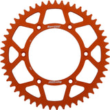 SUPERSPROX ALUMINUM SPROCKET 51T ORANGE RAL-990-51-ORG