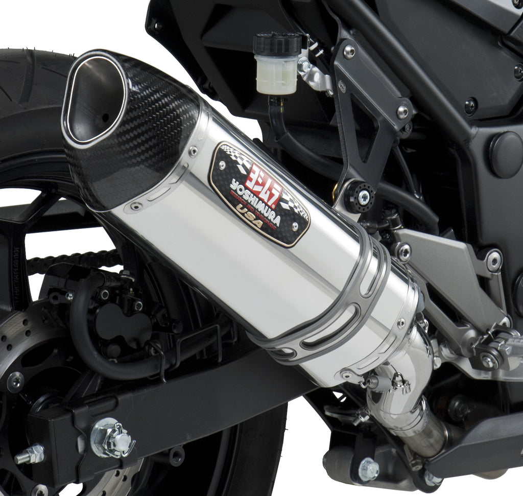 YOSHIMURA EXHAUST STREET R-77 SLIP-ON SS-SS-CF 147002J520