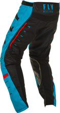 Load image into Gallery viewer, FLY RACING KINETIC K120 PANTS BLUE/BLACK/RED SZ 22 373-43922