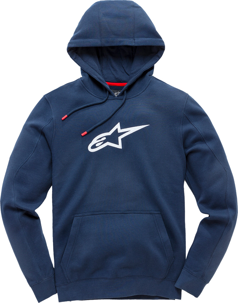 ALPINESTARS LONG RUN FLEECE NAVY/WHITE LG 1019-51009-7020-L