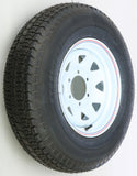 AWC TRAILER TIRE AND WHEEL ASSEMBLY WHITE TA2056060-71BH78D