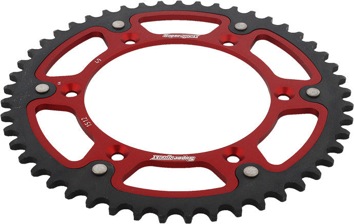 SUPERSPROX STEALTH SPROCKET 49T RED RST-1512-49-RED