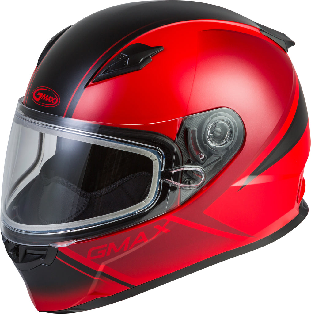 GMAX FF-49S FULL-FACE HAIL SNOW HELMET MATTE RED/BLACK XL G2495037