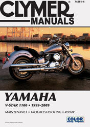 CLYMER REPAIR MANUAL YAM V-STAR CM281-4-atv motorcycle utv parts accessories gear helmets jackets gloves pantsAll Terrain Depot