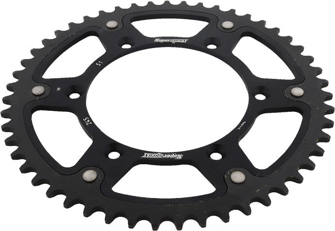 SUPERSPROX STEALTH SPROCKET 51T BLACK RST-245-51-BLK