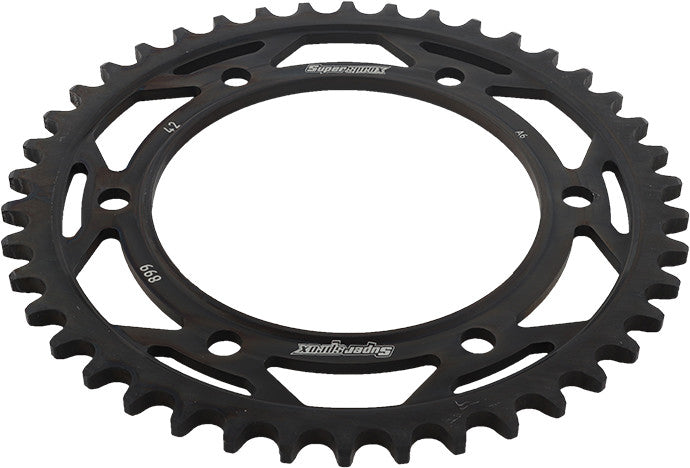 SUPERSPROX STEEL SPROCKET 42T BLACK RFE-899-42-BLK