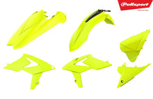 Load image into Gallery viewer, POLISPORT PLASTIC BODY KIT FLO YELLOW 90789