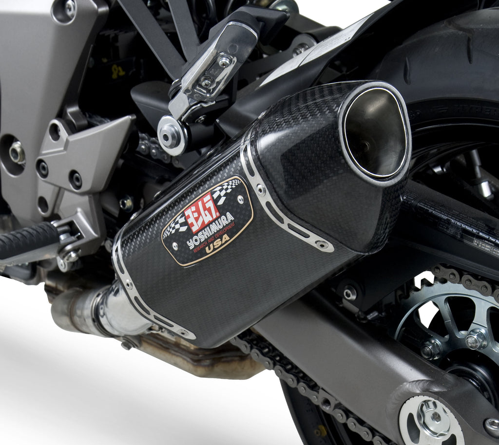 YOSHIMURA EXHAUST STREET R-77 SLIP-ON SS-CF-CF DUAL 1415020220