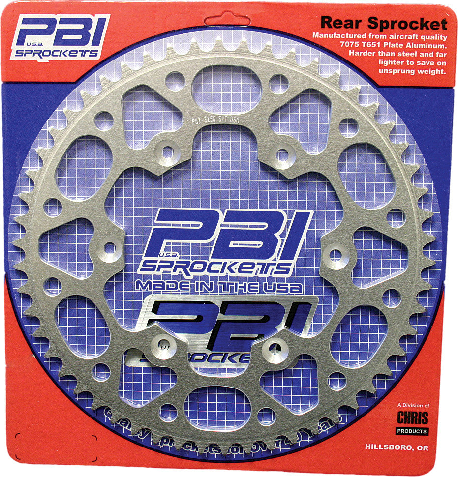 PBI REAR ALUMINUM SPROCKET 46T 3156-46-3-atv motorcycle utv parts accessories gear helmets jackets gloves pantsAll Terrain Depot